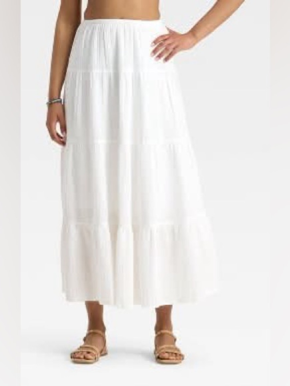 Women's Crinkle Gauze Pull-On
Maxi Skirt - Universal Thread™ Size XL